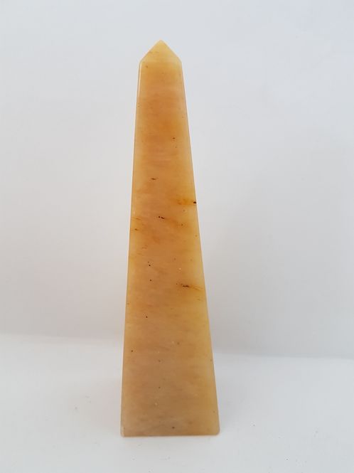 Hovedbilde Obelisk Aventurin Gul ca15cm