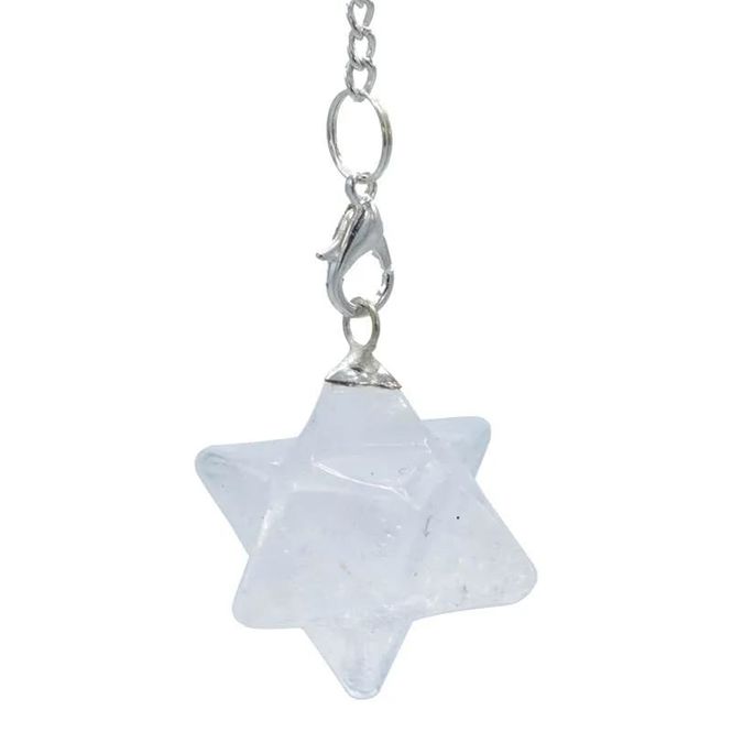 Hovedbilde Pendel Merkaba Bergkrystall