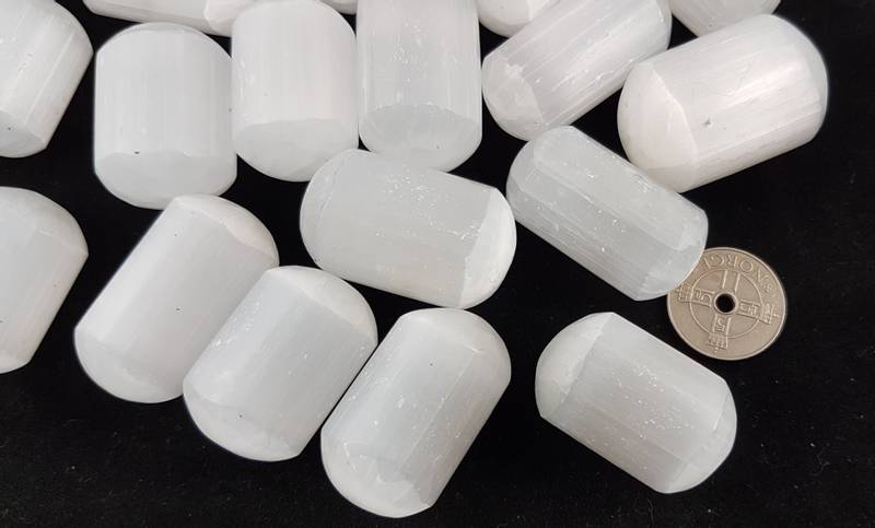 selenitt - selenite 30x20mm