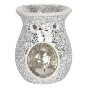Hovedbilde Aromalampe - Silver Crackle ...
