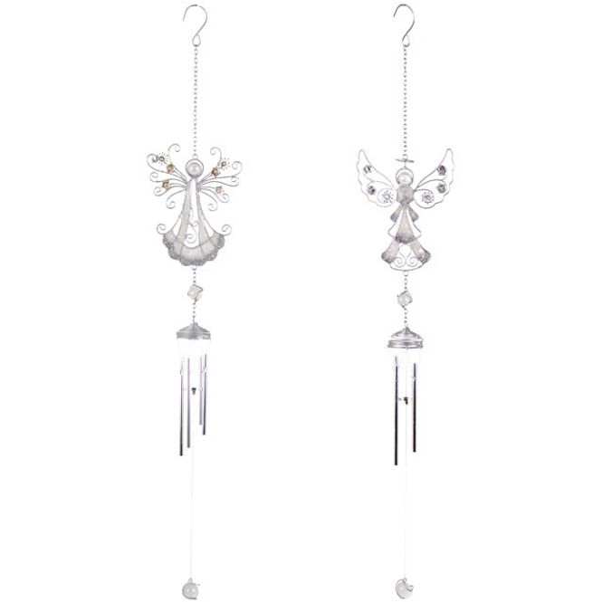 Hovedbilde Silver Angel Windchime - ...