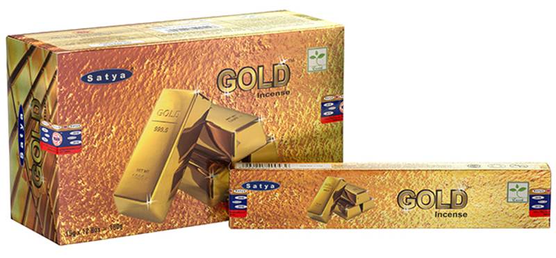 Satya Gold Incense Røkelse