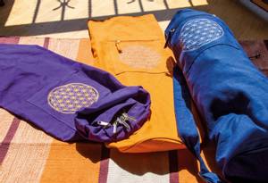 Hovedbilde Yoga bag med Livets Blomst ...