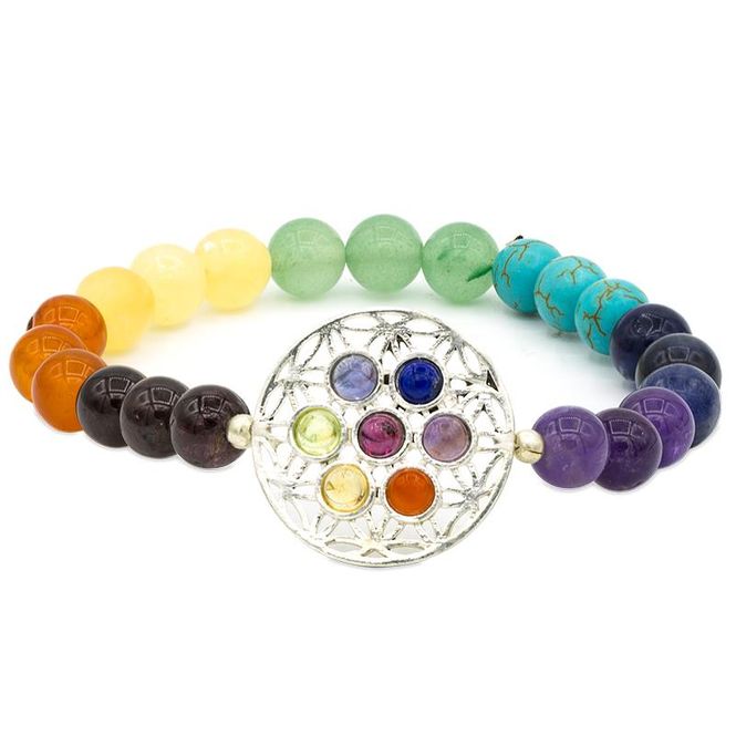 Hovedbilde Armbånd Chakra Livets Blomst ...
