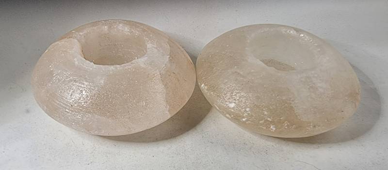 Himalaya Saltkrystall telysholder - Ufo