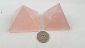 Hovedbilde Rosenkvarts Pyramide 50x50mm