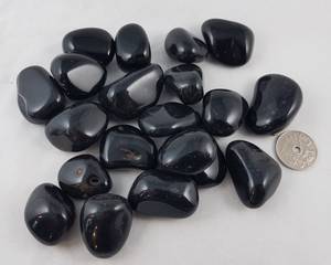 Hovedbilde agat - sort (onyx) L