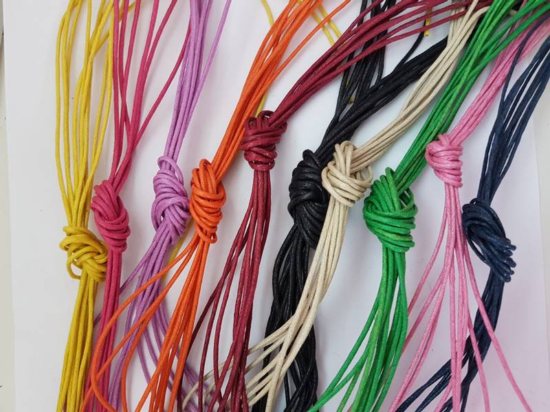 Waxcord til smykker og krystaller 1m