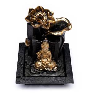 Hovedbilde Fontene Buddha Lotus Blomster