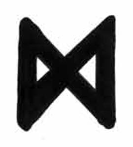 Hovedbilde Runesmykke Obsidian - Dagr
