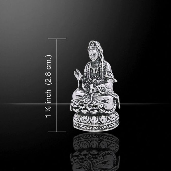 Hovedbilde Anheng Kuan Yin sølv-Kwan Yin ...