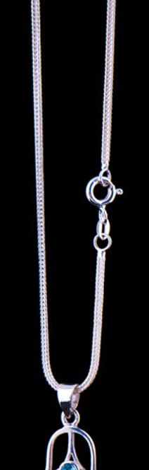 Hovedbilde Foxtail Chain 80 cm Silver ...