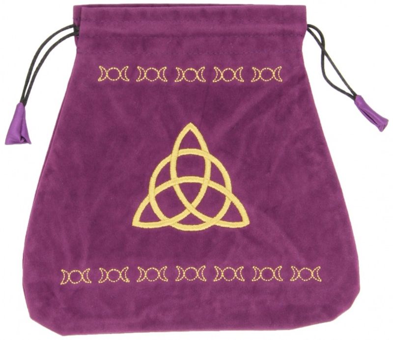 Tarotkort pose Trippel Gudinne - Tarot bag velvet Triple Goddess