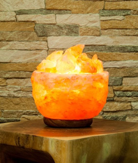 Hovedbilde Himalaya Saltkrystall Lampe - ...