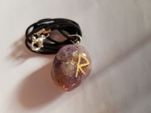 Hovedbilde Runesmykke Ametyst - Reid