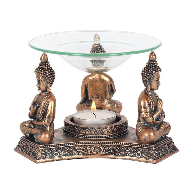 Hovedbilde Aromalampe - Bronze Buddha ...