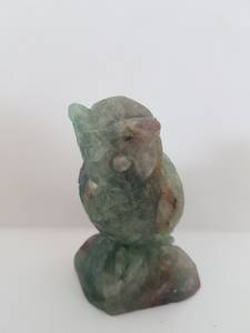 Hovedbilde Fluoritt Ugle - Fluorite Owl