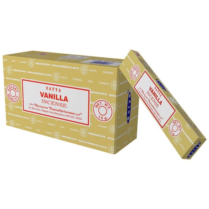 Hovedbilde Satya Vanilla Røkelse