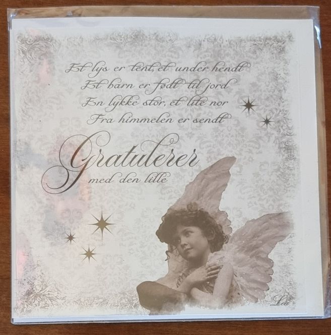 Hovedbilde Gratulasjonskort- Baby: ...