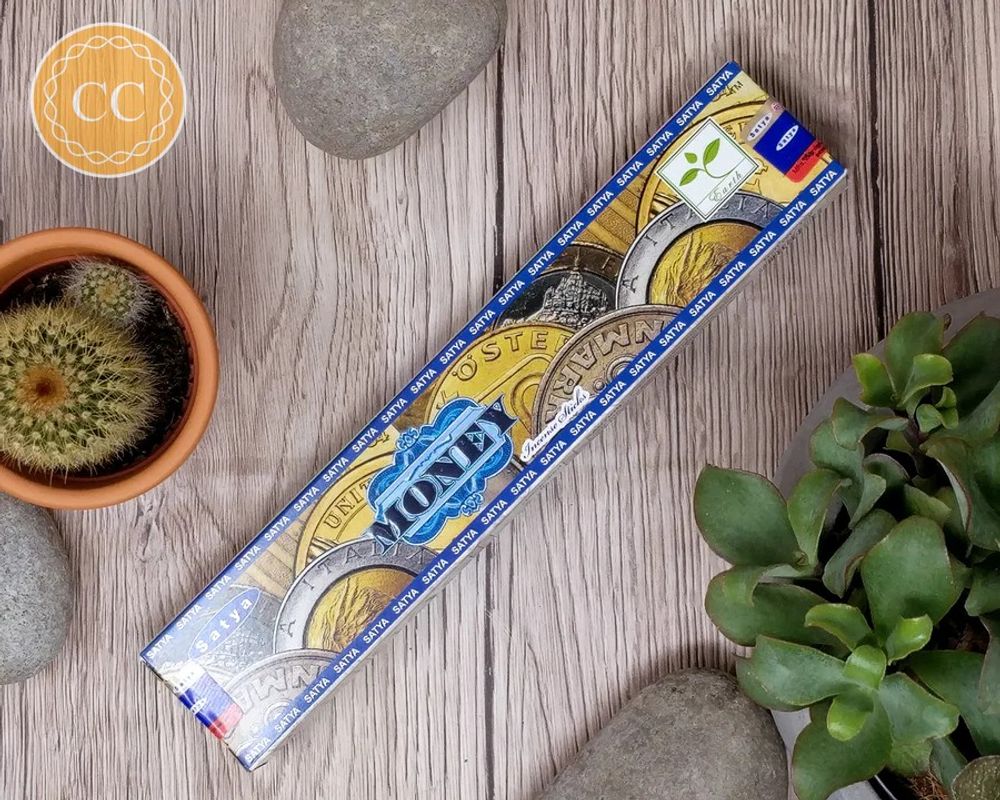 Satya Money Incense - Nag Champa R&oslash;kelse
